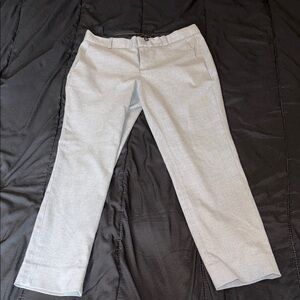 Banana Republic Light Gray Men's Dress Pants